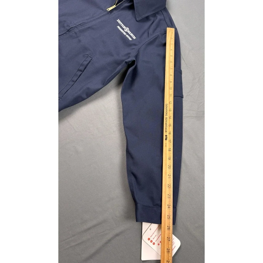 Dickies Eisenhower Jacket Unlined Men's Small Navy NWT Dutton Ranch Logo - Picture 14 of 16